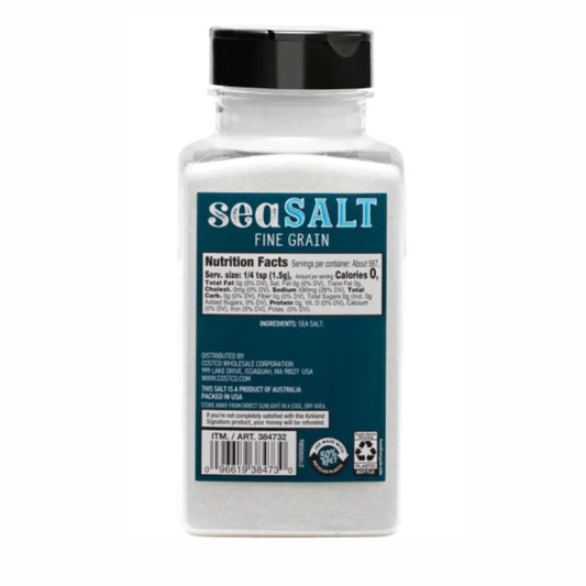 Kirkland Signature Sea Salt 1 LB