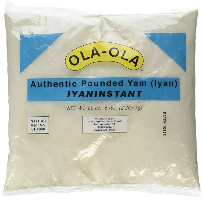 Ola-Ola Pounded Yam - 2LB | 5LB | 10LB | 20LB