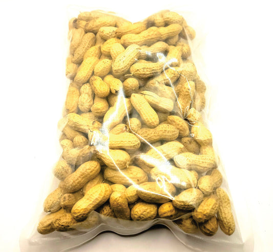 Roasted Unsalted Peanuts in Shell - 1LB