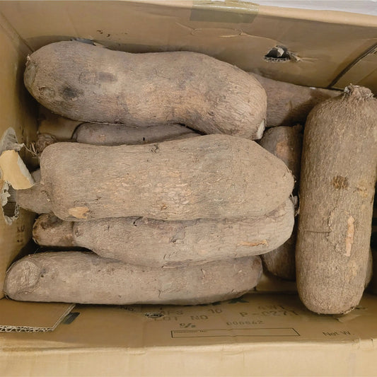 Ghana Yam - 1 Box - Wholesale