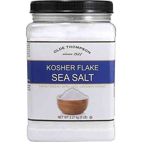 Olde Thompson Kosher Flake Sea Salt - 5LB