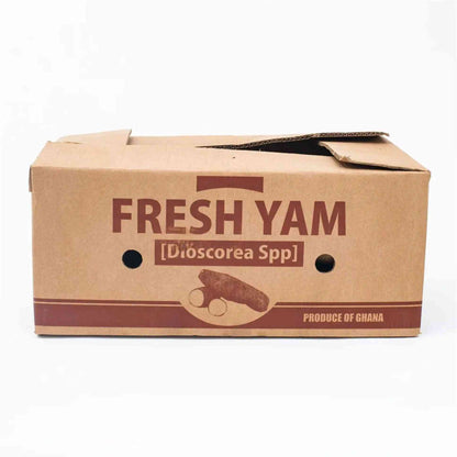 Ghana Yam (Pona) - 1 Box | 50LB - Wholesale