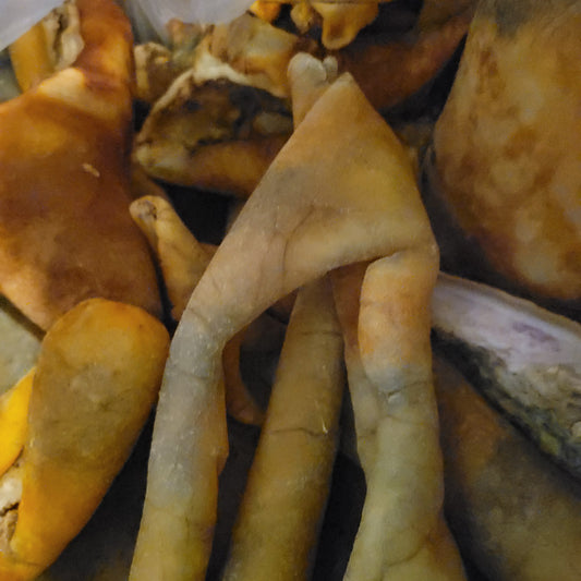 Smoked Cow Skin - $6/LB (Wele/Ponmo) - 30lbs Wholesale